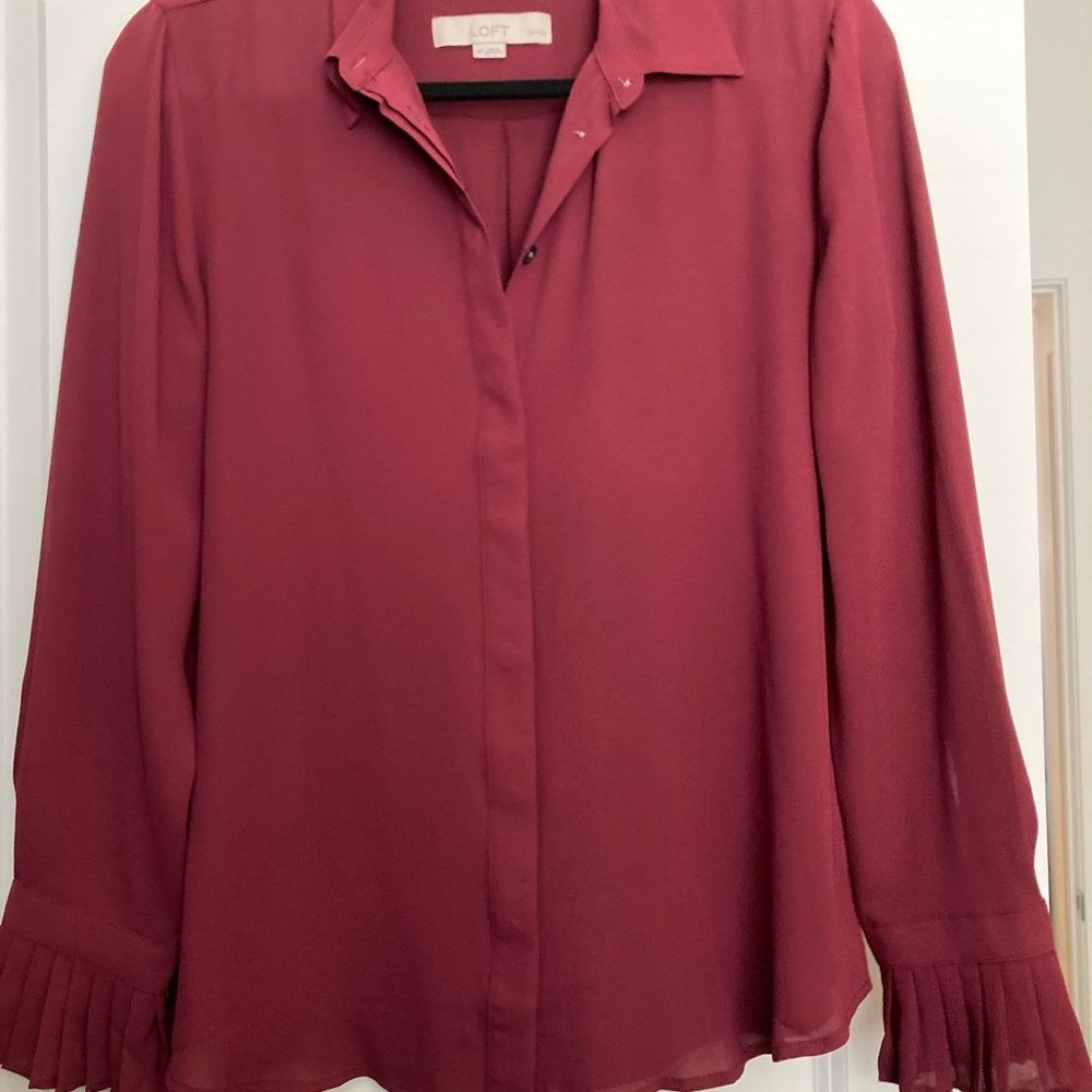 NWOT Loft Blouse